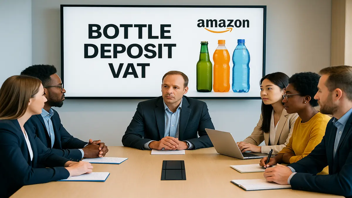 Amazon’s Bottle Deposit VAT Reports Shift: What Sellers Must Know