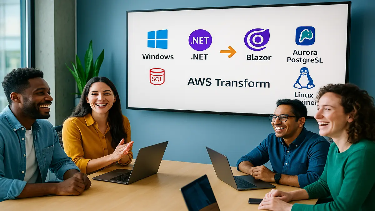 Modernize Windows Stacks 5x Faster With AWS Transform