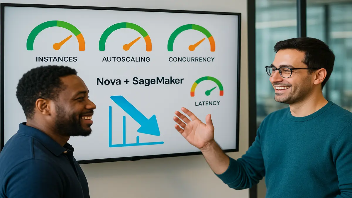 Cut AI costs deploying custom Nova models on SageMaker