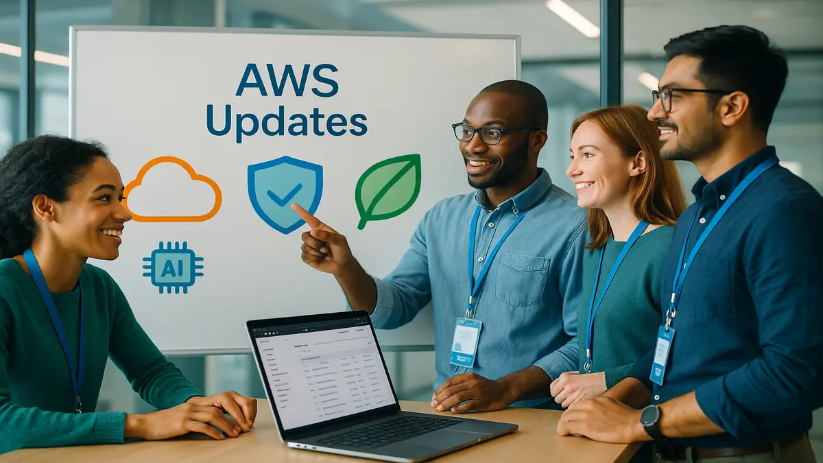 Today’s AWS Headlines: Cloud, AI, Security, Sustainability Wins