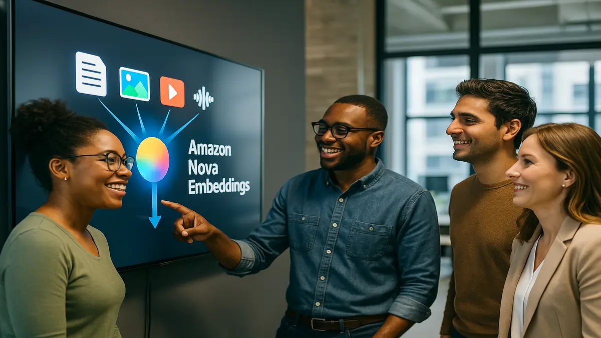 Build multimodal RAG fast with Amazon Nova embeddings