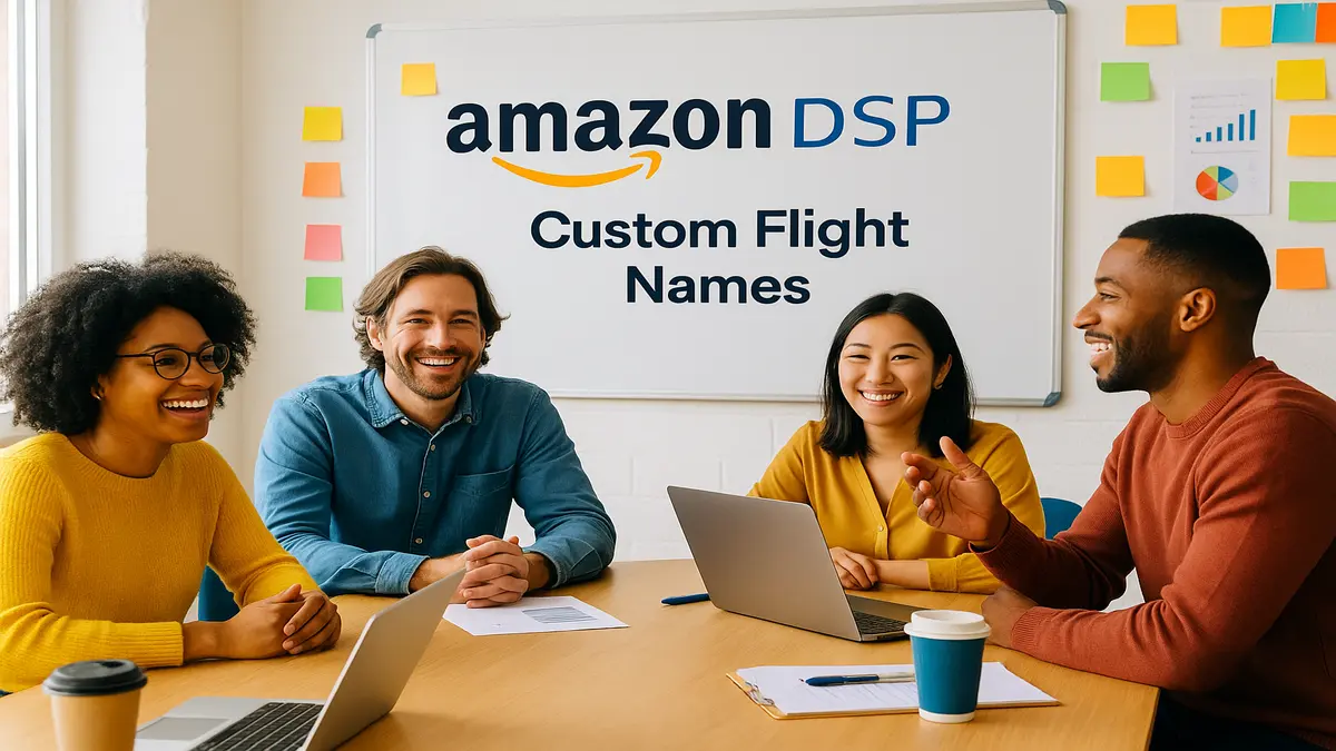 Master Amazon DSP With Custom Flight Names for Scale