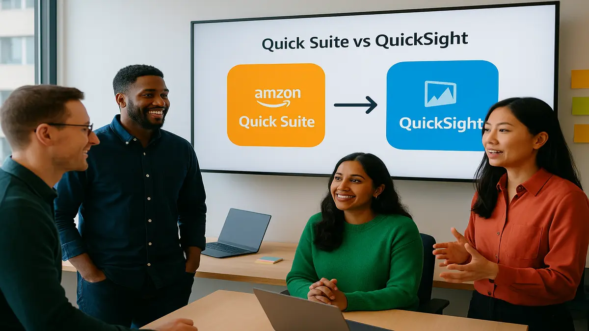 Amazon Quick Suite vs QuickSight: Build Faster Decisions