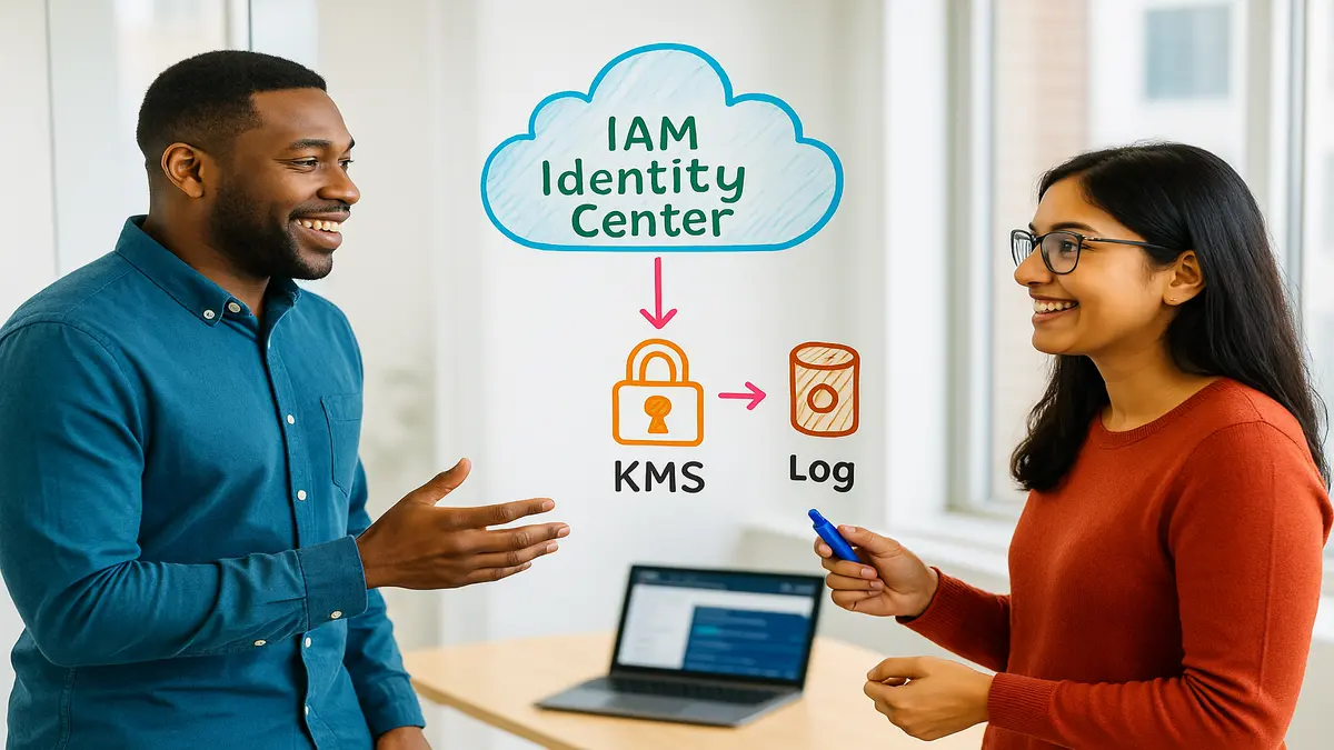 Master Customer-Managed KMS in AWS IAM Identity Center