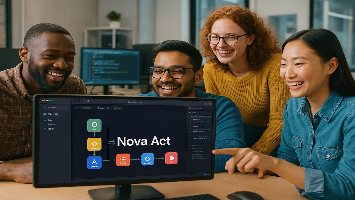 How Nova Act IDE Extension Supercharges AI Agent Creation