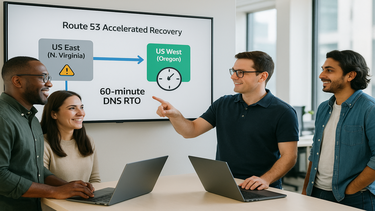 Achieve 60-Minute DNS RTO with Route 53 Recovery